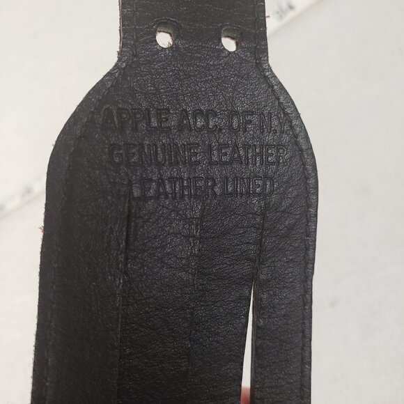 Apple Acc of NY Leather Corset Belt Apocalypse Avant Garde Brutalist Fits 29-34" - Picture 9 of 10